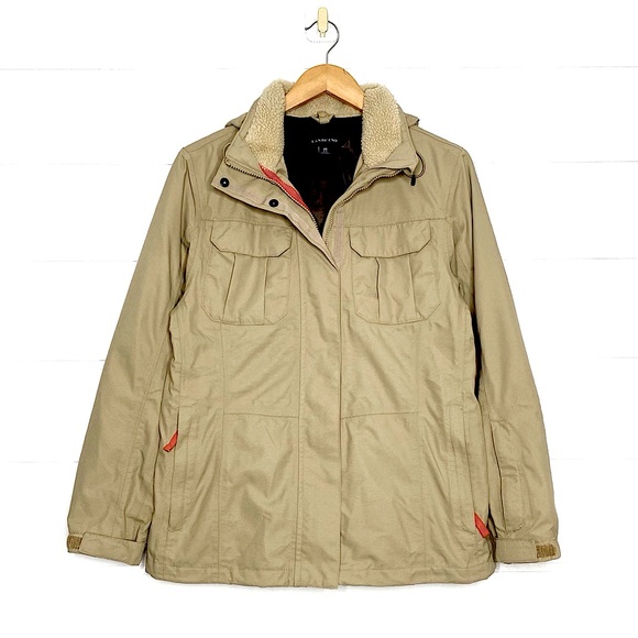 Vintage Land’s End Squall Aviator Style Waterproof Insulated Winter Jacket - Picture 1 of 16